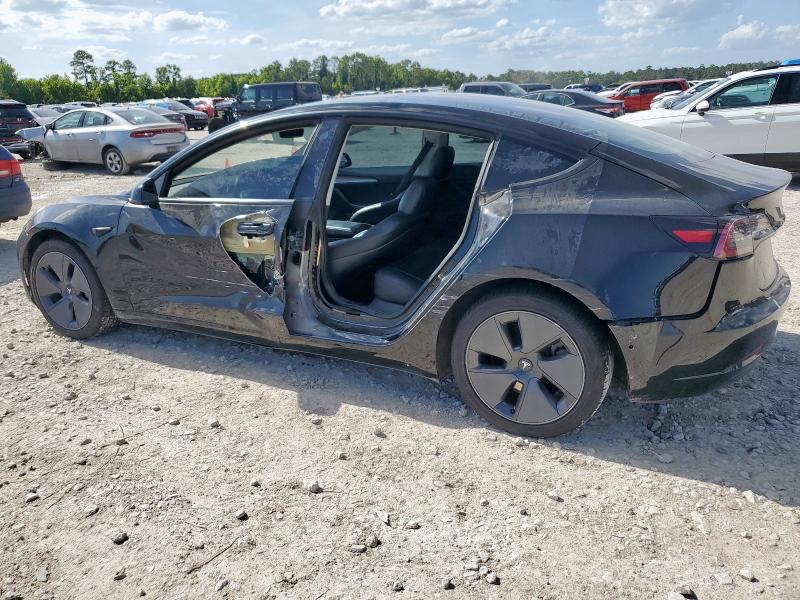 5YJ3E1EB1NF192262 - 2022 TESLA MODEL 3 Noir photo 2