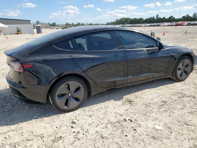 5YJ3E1EB1NF192262 - 2022 TESLA MODEL 3 Noir photo 3