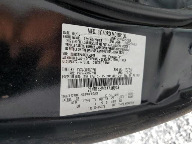 2LNBL8EV4AX750048 - 2010 LINCOLN TOWN CAR EXECUTIVE L BLACK photo 13