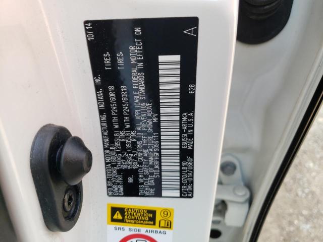 5TDJKRFH6FS096111 - 2015 TOYOTA HIGHLANDER XLE Ağ foto 13