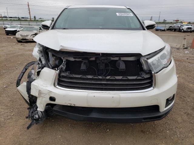 5TDJKRFH6FS096111 - 2015 TOYOTA HIGHLANDER XLE Ağ foto 5