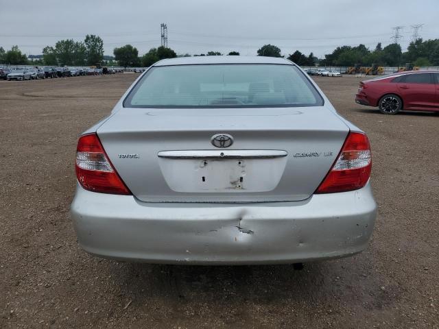 4T1BE32K44U327490 - 2004 TOYOTA CAMRY LE SILVER photo 6