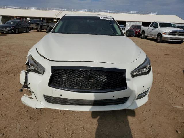 JN1BV7AP1FM341605 - 2015 INFINITI Q50 BASE WHITE photo 5