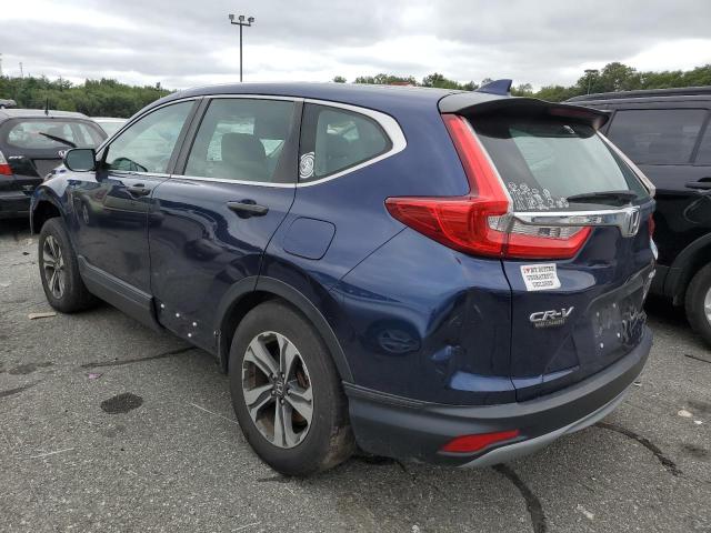 2HKRW6H37KH205151 - 2019 HONDA CR-V LX BLUE photo 2