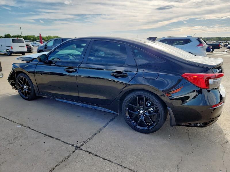 2HGFE2F53RH587217 - 2024 HONDA CIVIC SPORT Czarny zdjęcie 2