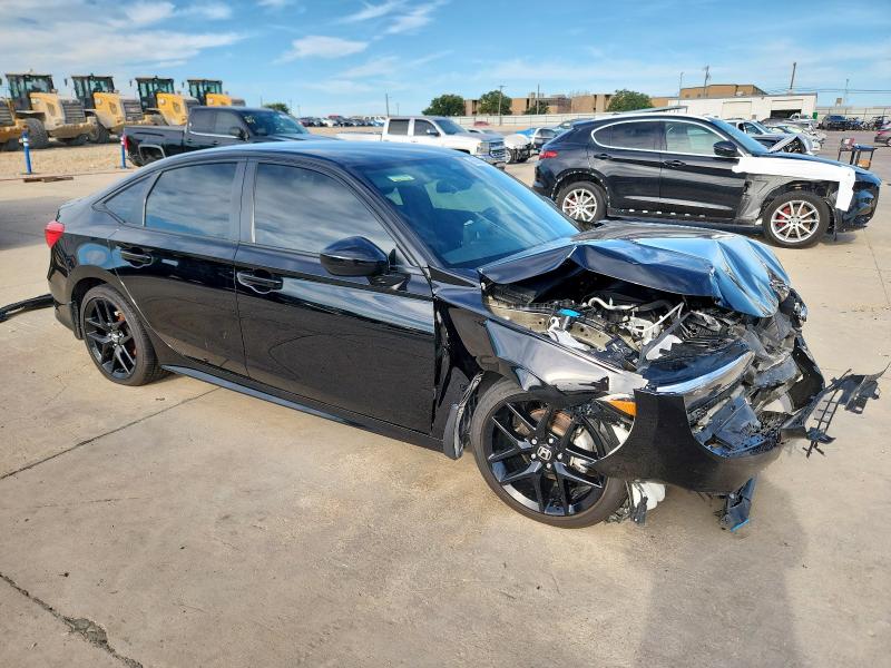 2HGFE2F53RH587217 - 2024 HONDA CIVIC SPORT Czarny zdjęcie 4