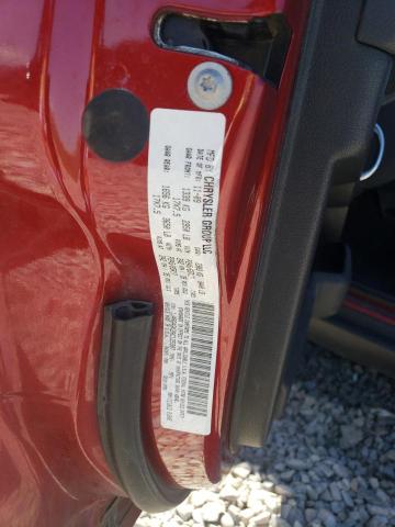 1J4RG4GK2AC125397 - 2010 JEEP COMMANDER SPORT წითელი ფოტო 12