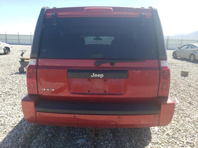 1J4RG4GK2AC125397 - 2010 JEEP COMMANDER SPORT წითელი ფოტო 6