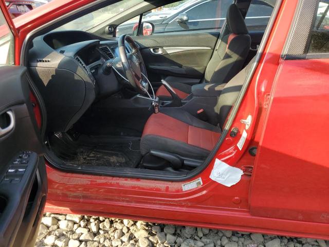 2HGFB6E5XFH707415 - 2015 HONDA CIVIC SI 红色 照片 12