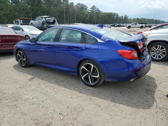 1HGCV1F33LA016442 - 2020 HONDA ACCORD SPORT BLUE photo 2