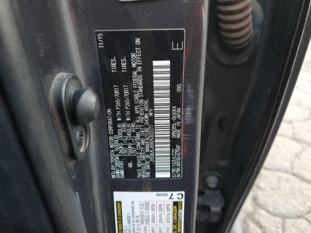 JTEBU5JRXG5302377 - 2016 TOYOTA 4RUNNER SR5/SR5 PREMIUM 石墨色 照片 13