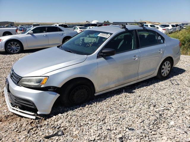 3VW2K7AJ7FM335648 - 2015 VOLKSWAGEN JETTA BASE 银色 照片 1