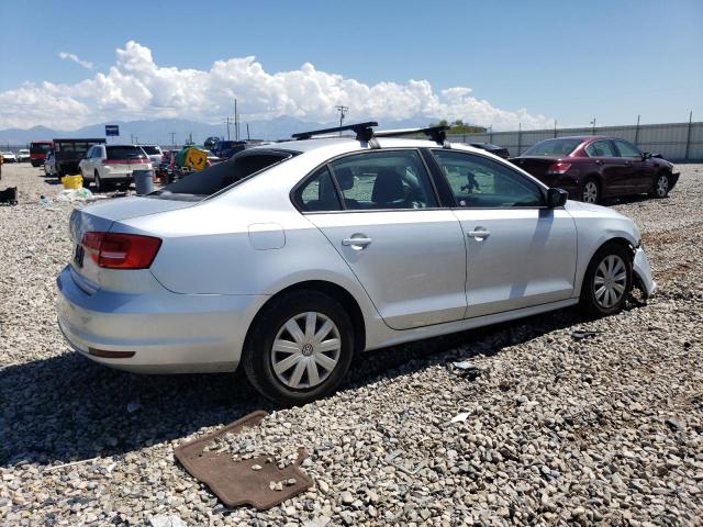 3VW2K7AJ7FM335648 - 2015 VOLKSWAGEN JETTA BASE 银色 照片 3
