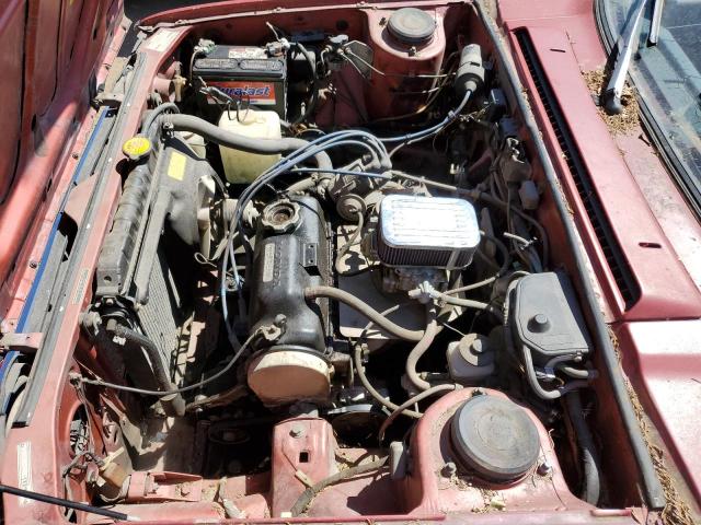 JHMSM5321BC161156 - 1981 HONDA ACCORD RED photo 11