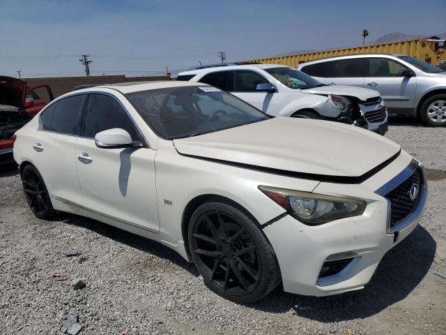 JN1EV7AP8JM354096 - 2018 INFINITI Q50 LUXE WHITE photo 4