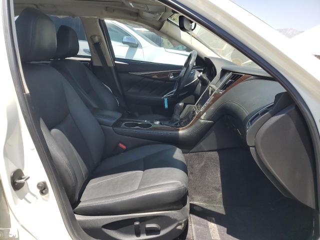 JN1EV7AP8JM354096 - 2018 INFINITI Q50 LUXE WHITE photo 7