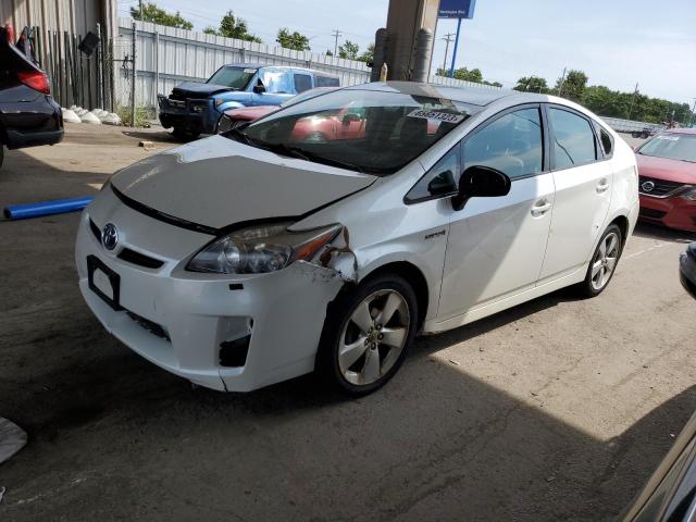 JTDKN3DU7A0057886 - 2010 TOYOTA PRIUS WHITE photo 1