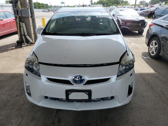 JTDKN3DU7A0057886 - 2010 TOYOTA PRIUS WHITE photo 5