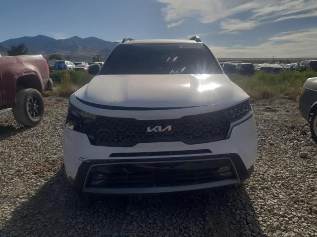 5XYRHDLF0NG149114 - 2022 KIA SORENTO EX WHITE photo 5