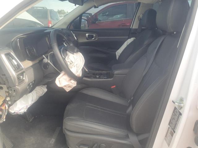 5XYRHDLF0NG149114 - 2022 KIA SORENTO EX WHITE photo 7