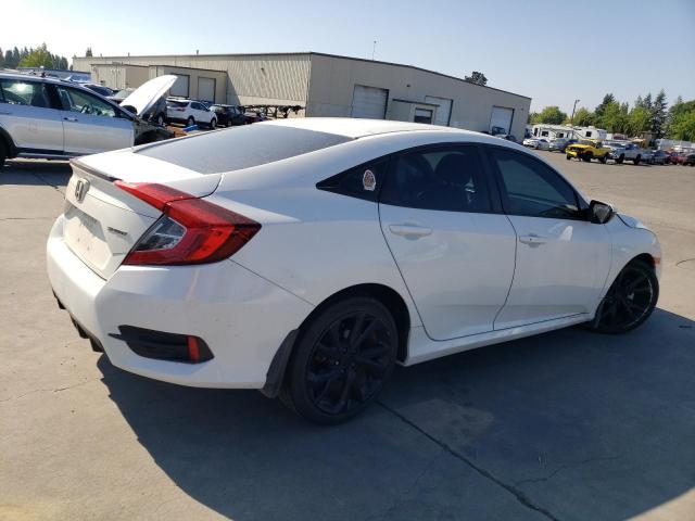 2HGFC2F83KH533731 - 2019 HONDA CIVIC SPORT Белый фото 3