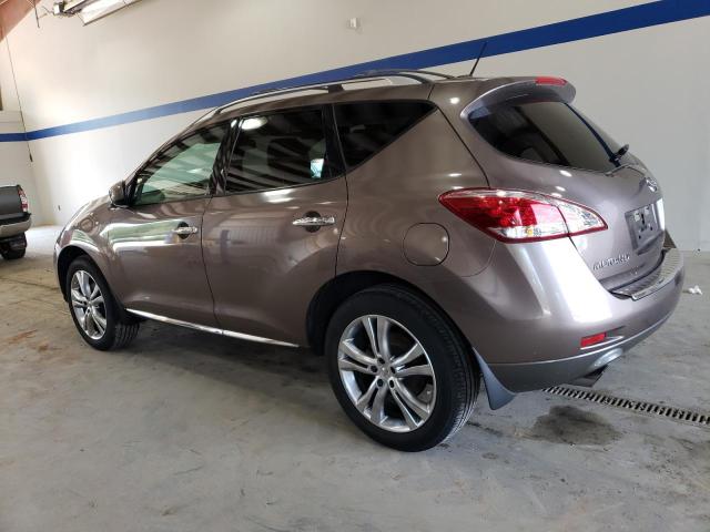 JN8AZ1MUXBW057047 - 2011 NISSAN MURANO S BROWN photo 2