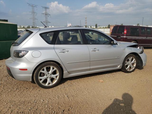 JM1BK343581122173 - 2008 MAZDA 3 HATCHBACK SILVER photo 3