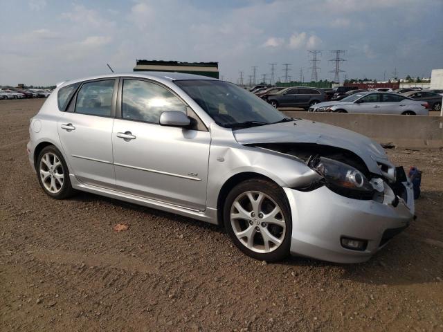 JM1BK343581122173 - 2008 MAZDA 3 HATCHBACK SILVER photo 4