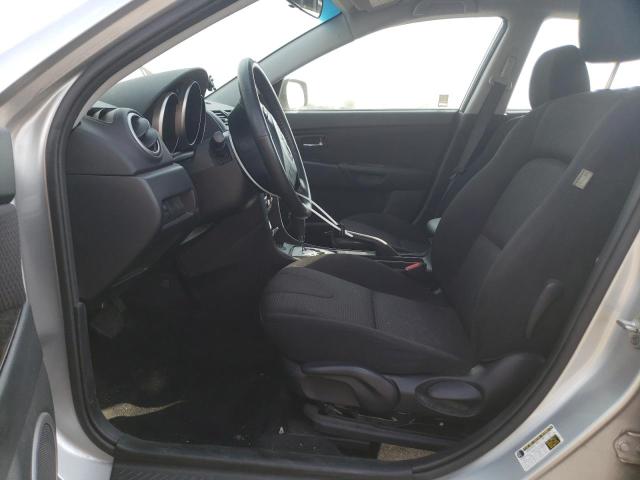 JM1BK343581122173 - 2008 MAZDA 3 HATCHBACK SILVER photo 7