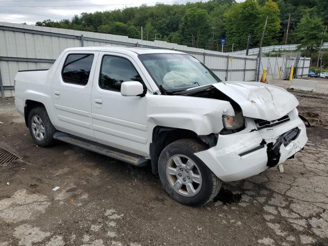 2HJYK16506H517644 - 2006 HONDA RIDGELINE RTL WHITE photo 4