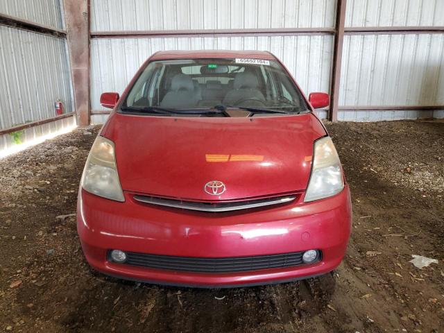 JTDKB20U583320961 - 2008 TOYOTA PRIUS RED photo 5