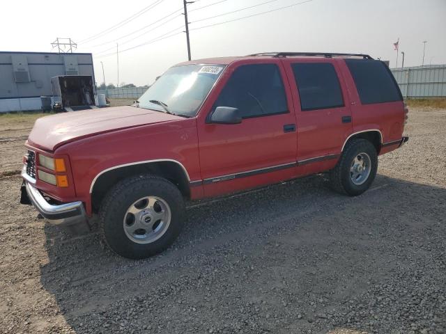 1GKEK13R5TJ743854 - 1996 GMC YUKON RED photo 1