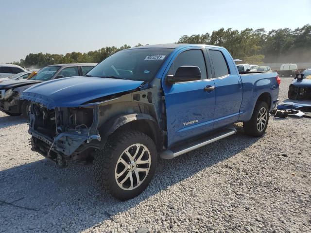 5TFRU54198X015319 - 2008 TOYOTA TUNDRA DOUBLE CAB BLUE photo 1