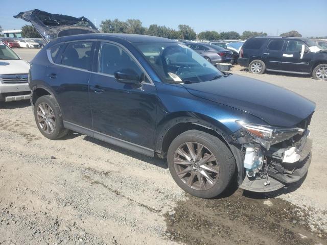 JM3KFBDM9M0386799 - 2021 MAZDA CX-5 GRAND TOURING BLUE photo 4