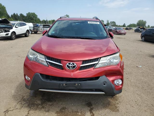JTMRFREV3ED089013 - 2014 TOYOTA RAV4 XLE RED photo 5