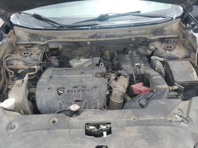 JA4AP3AU3HZ036107 - 2017 MITSUBISHI OUTLANDER ES Սև լուսանկար 12