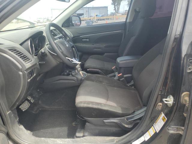 JA4AP3AU3HZ036107 - 2017 MITSUBISHI OUTLANDER ES Սև լուսանկար 7