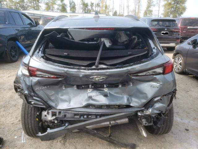 KM8K53A52LU433043 - 2020 HYUNDAI KONA ULTIMATE GRAY photo 6