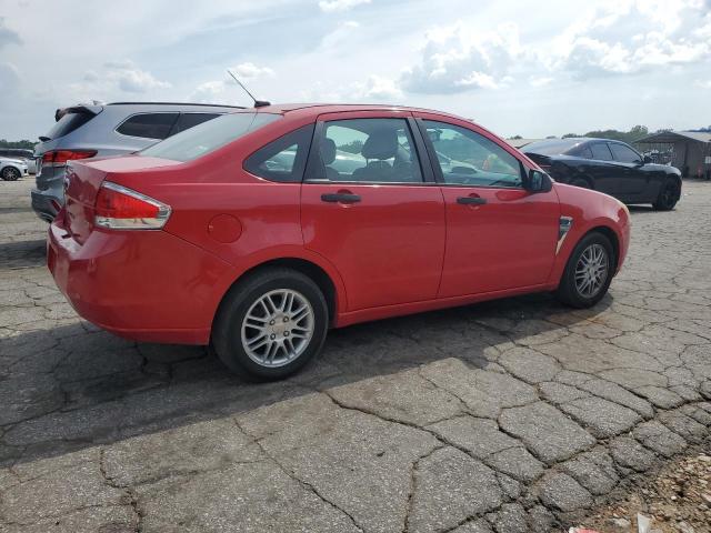 1FAHP35N68W265122 - 2008 FORD FOCUS SE RED photo 3