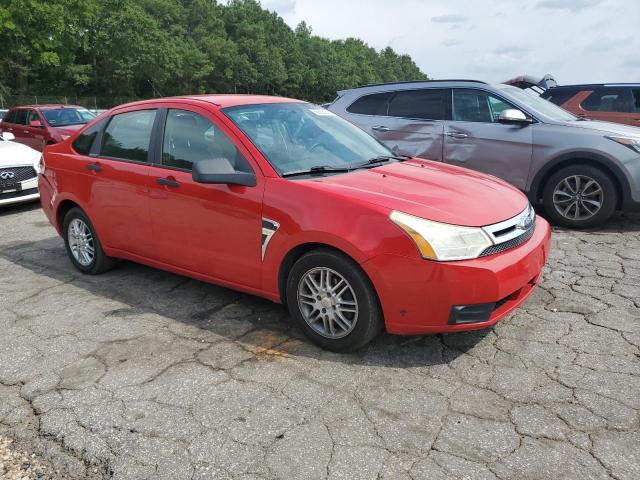 1FAHP35N68W265122 - 2008 FORD FOCUS SE RED photo 4