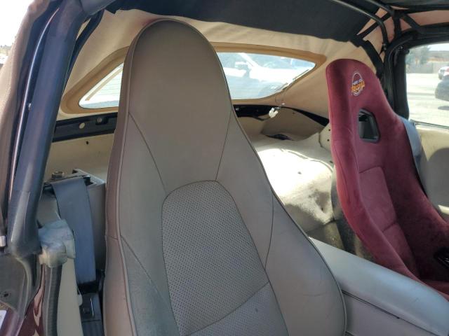 JM1NB3532Y0146089 - 2000 MAZDA MX-5 MIATA BASE BURGUNDY photo 10