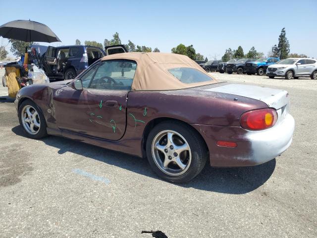 JM1NB3532Y0146089 - 2000 MAZDA MX-5 MIATA BASE BURGUNDY photo 2