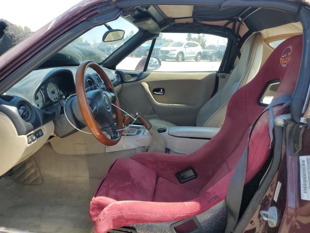 JM1NB3532Y0146089 - 2000 MAZDA MX-5 MIATA BASE BURGUNDY photo 7