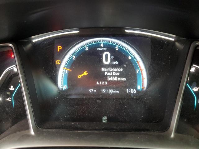 19XFC1F72LE005076 - 2020 HONDA CIVIC EXL GRAY photo 9