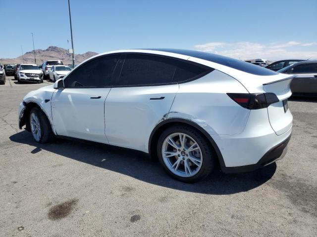 5YJYGDED6MF110950 - 2021 TESLA MODEL Y Weiß Foto 2