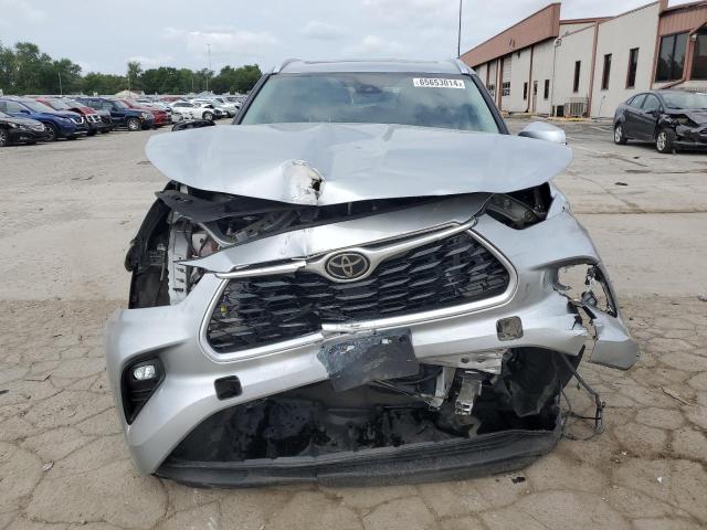 5TDHZRBH6LS508619 - 2020 TOYOTA HIGHLANDER XLE SILVER photo 5