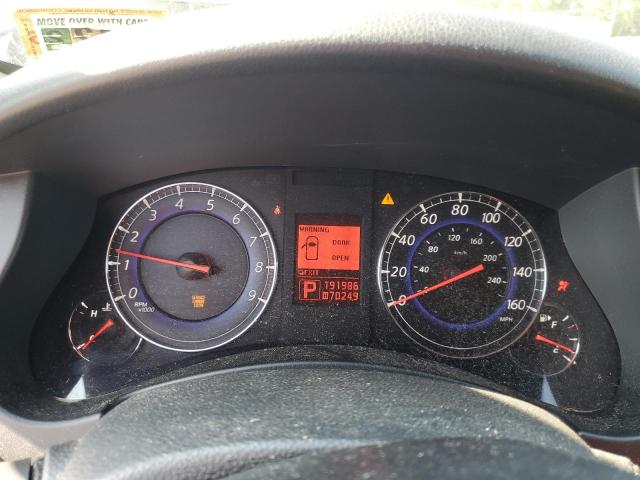 JN1AJ0HR6AM751041 - 2010 INFINITI EX35 BASE BLACK photo 9