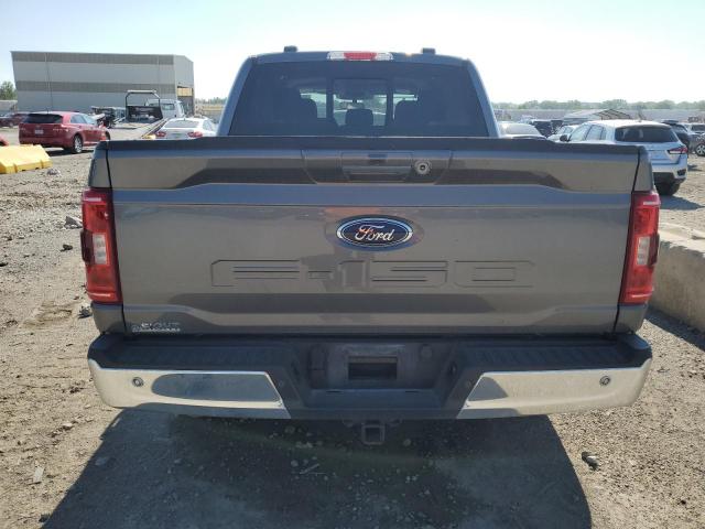 1FTFW1E51NKE89376 - 2022 FORD F150 SUPERCREW GRAY photo 6