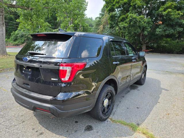 1FM5K8AR7KGB28026 - 2019 FORD EXPLORER POLICE INTERCEPTOR 黑色 照片 4