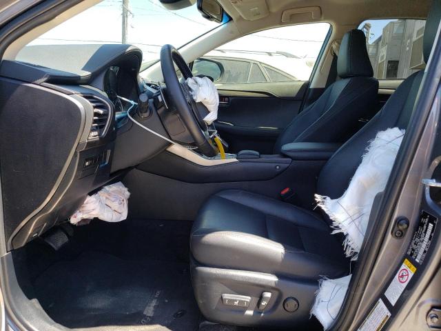 JTJYARBZ7K2142009 - 2019 LEXUS NX 300 BASE ნაცრისფერი ფოტო 7